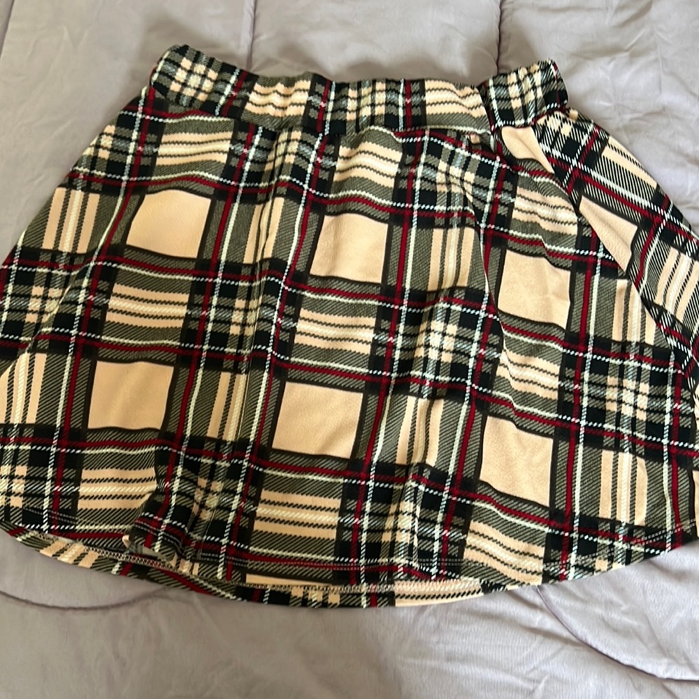 Plaid Skirt